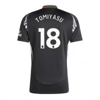 Maglia Calcio Arsenal Takehiro Tomiyasu #18 Seconda Divisa 2024-25 Manica Corta